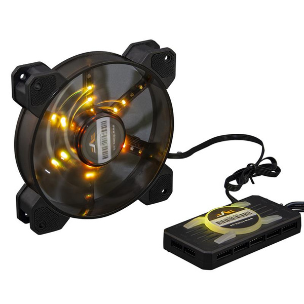 Набор Frime RGB-вентиляторов + Fun hub + ДУ Frime Iris Flicker KIT (IRISFLICKERKIT)