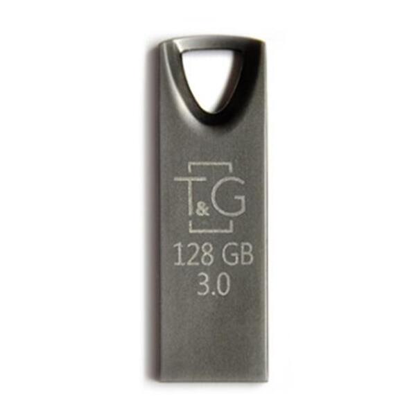 Флеш-накопитель USB3.0 128GB T&G 117 Metal Series Black (TG117BK-128G3)