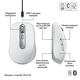 Мышь беспроводная Logitech MX Anywhere 3S for Mac Pale Grey (910-006946)