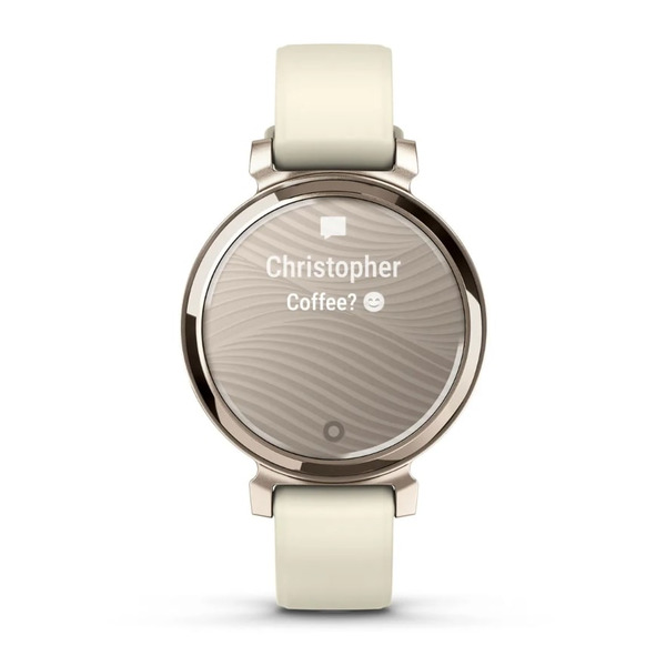 Смарт-часы Garmin Lily 2 Cream Gold with Coconut Silicone Band (010-02839-20)