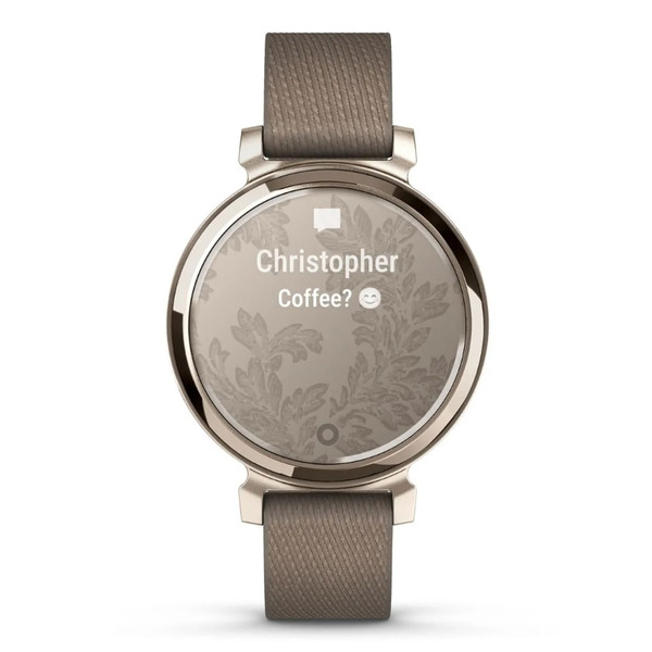 Смарт-часы Garmin Lily 2 Cream Gold with Coffee Nylon Band (010-02839-62)