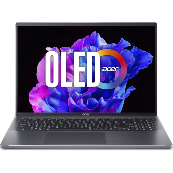 Ноутбук Acer Swift Go 16 SFG16-71 16" 3.2K OLED, Intel i7-13620H, 32GB, F1TB, UMA, Win11, черный