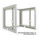 Шафа ZPAS 19" 15U Z-BOX 600х600 W-ZBOX6060-15S-011