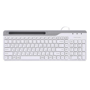 Клавиатура A4Tech Fstyler Ukr FK25 White