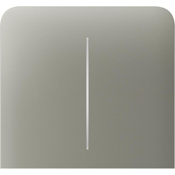 Кнопка сбоку для двухклавишного вертикального выключателя Ajax LightSwitch, беспроводной, оливковый (000046490)