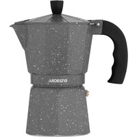 Гейзерна кавоварка Ardesto Gemini Molise, 9 чашок, сірий (AR0809AGS)