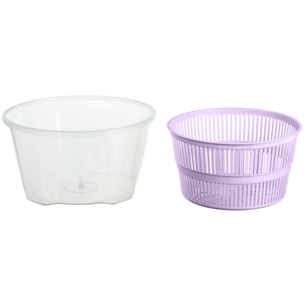 Сушка для салату Ardesto Fresh лиловая 4,4 л (AR1603LP)