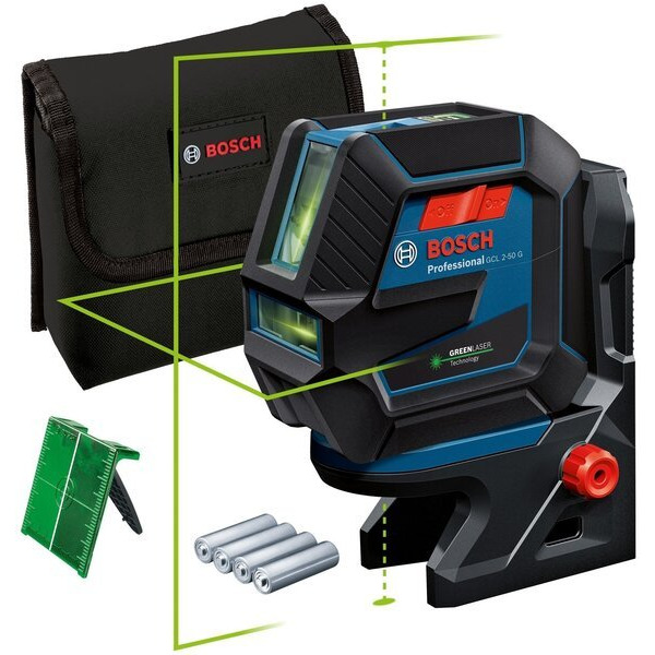 Лазерний нівелір Bosch Professional GCL 2-50 G з тримачем RM 10 (0.601.066.M00)
