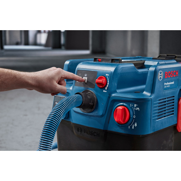 Пилосос професійний Bosch GAS 400 A, 1200Вт, 240мБар, контейнер 40л, 14кг