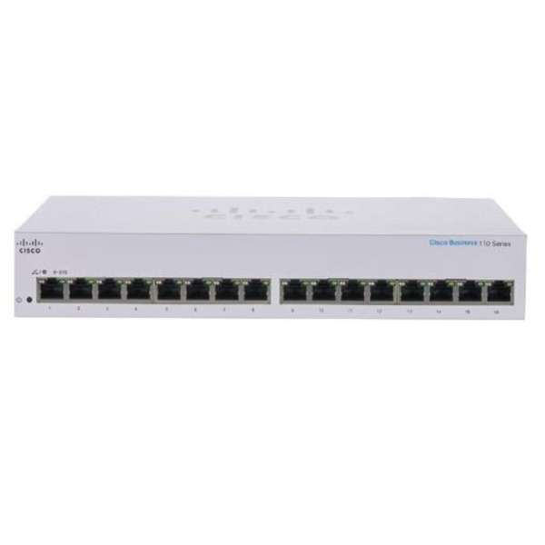 Комутатор Cisco CBS110 16xGE,Unmanaged