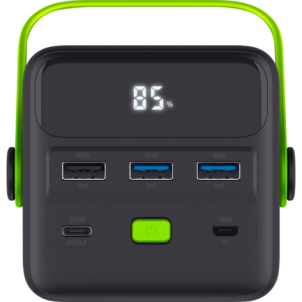 Зовнішній акумулятор (Power Bank) Trust Redoh XXL 50000mAh 20W 3хUSB-A/USB-C, Black (25196_TRUST)