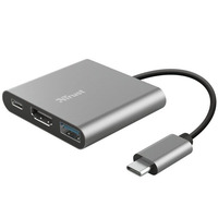 USB-Хаб Trust Dalyx 3-in-1 USB-С 23772_TRUST