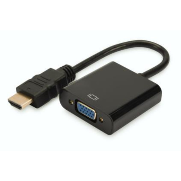 Адаптер DIGITUS HDMI > VGA (M/F), Full HD