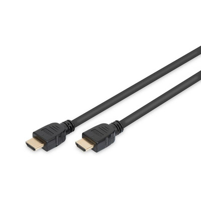 Кабель HDMI (M/M) DIGITUS, 5м, 8K, Ultra High speed/Ethernet, чорний