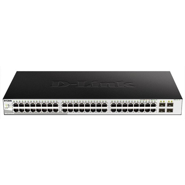 Коммутатор D-Link DGS-1210-52/ME revB 48xGE, 4xSFP, MetroEthernet