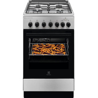 Плита Electrolux комбінована, 58л, 50x60см, конвекція, пара, нерж