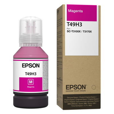 Водорозчинні чорнила для принтера Epson T3100X Magenta (C13T49H300)