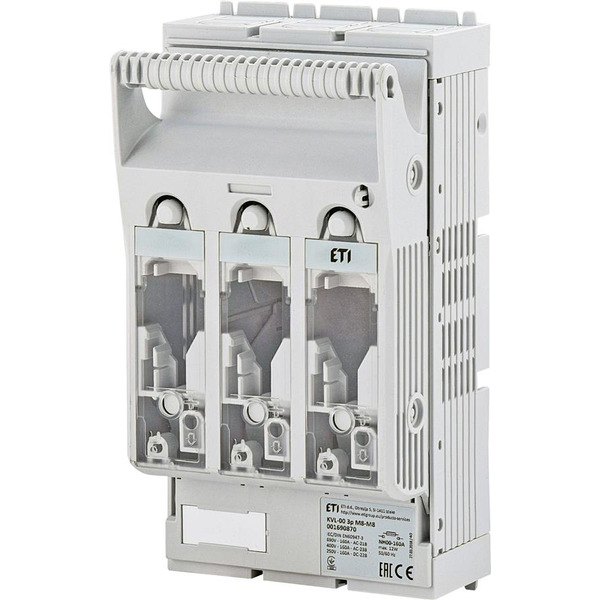 Держатель ETI, KVL-00 M8-M8 160A 3Р