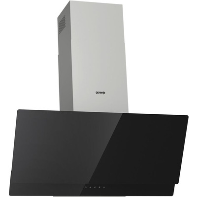 Витяжка Gorenje похила, 90см, 608м.куб/год, чорний