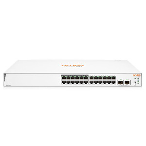 Комутатор Aruba Instant On 1830 24xGE, 1-12p Class4 PoE 195W, 2SFP 1GbE ports, LT Warranty
