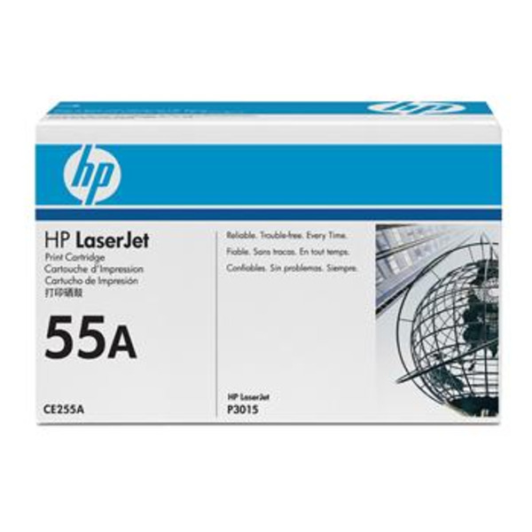 Картридж лазерний HP LJ P3015 series black (CE255A)