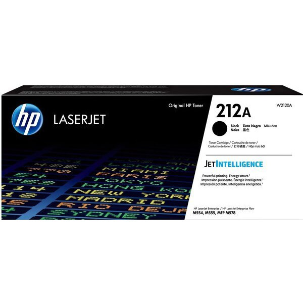 Картридж HP 212A CLJ M554/M555/M578 Black (W2120A)