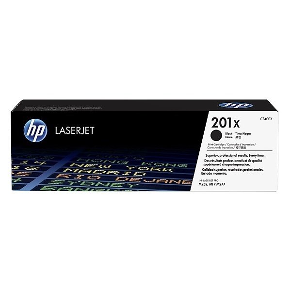 Картридж лазерний HP 201X LJ M252/M277 Black (CF400X)