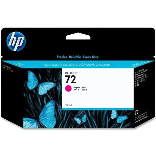 Картридж струменевий HP No. 72 DJ T610/T1100/T790 magenta, 130 ml (C9372A)