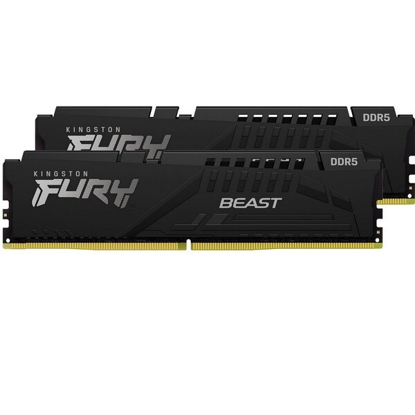 Модуль памяти DDR5 2x16GB/5200 Kingston Fury Beast Black (KF552C36BBEK2-32)