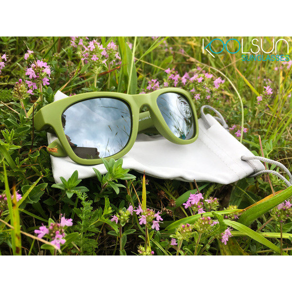 Детские солнцезащитные очки Koolsun Wave, 3-10р, хаки