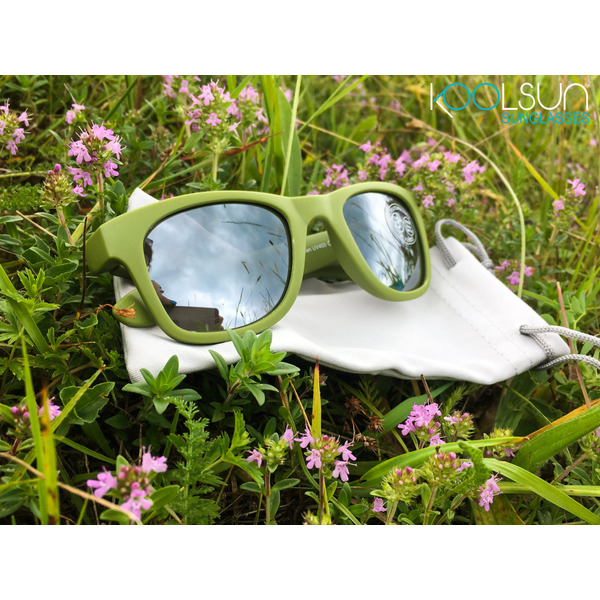 Детские солнцезащитные очки Koolsun Wave, 3-10р, хаки