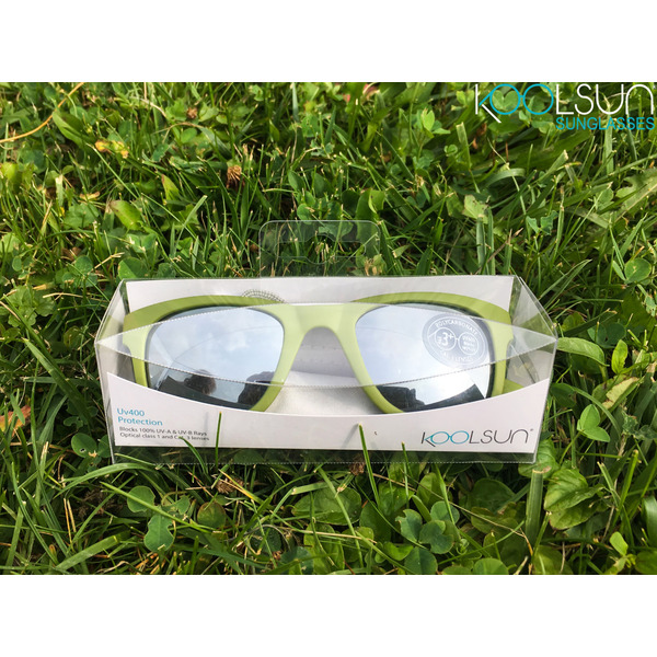 Детские солнцезащитные очки Koolsun Wave, 3-10р, хаки