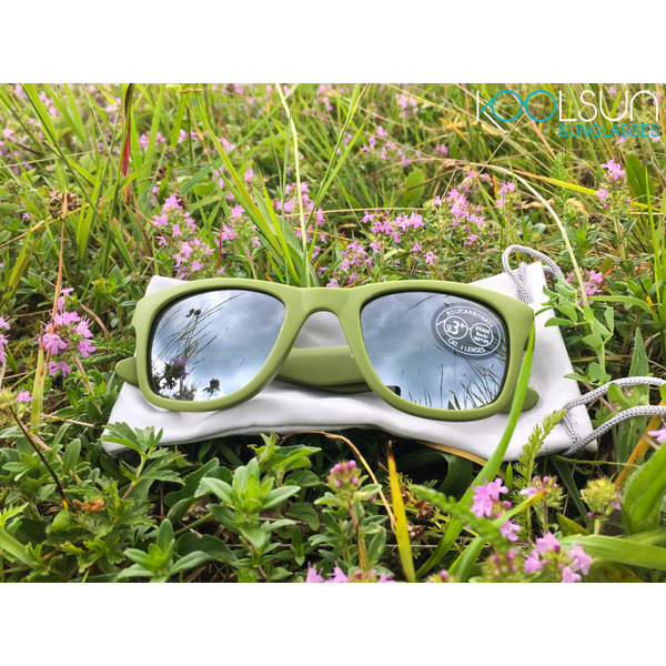 Детские солнцезащитные очки Koolsun Wave, 3-10р, хаки