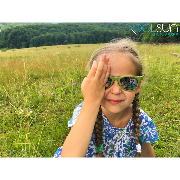 Детские солнцезащитные очки Koolsun Wave, 3-10р, хаки