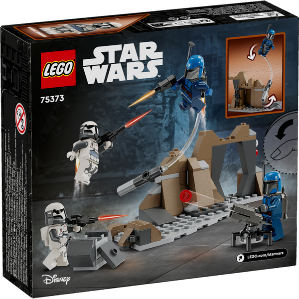 Конструктор LEGO 75373 STAR WARS Бойовий комплект «Засідка на Мандалорі»