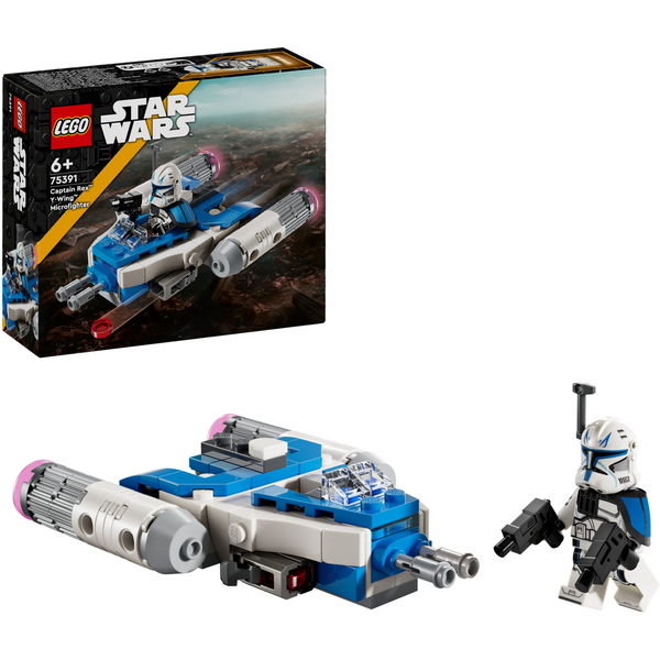 Конструктор LEGO 75391 Star Wars Мікровинищувач Y-Wing Капітана Рекса