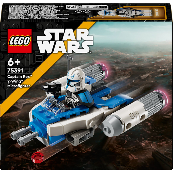Конструктор LEGO 75391 Star Wars Мікровинищувач Y-Wing Капітана Рекса