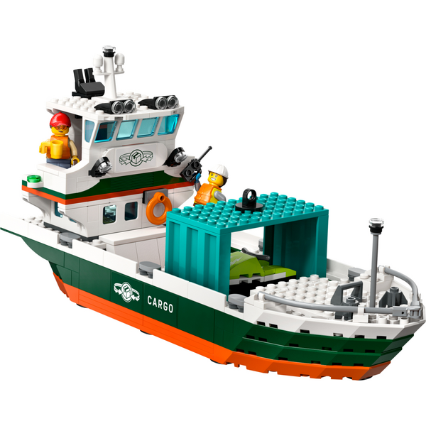 Конструктор LEGO 60422 City Морська гавань з вантажним судном