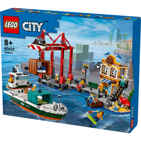 Конструктор LEGO 60422 City Морська гавань з вантажним судном