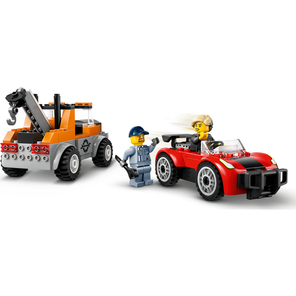 Конструктор LEGO 60435 City Евакуатор і ремонт спортивних авто
