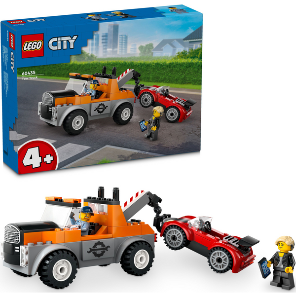 Конструктор LEGO 60435 City Евакуатор і ремонт спортивних авто