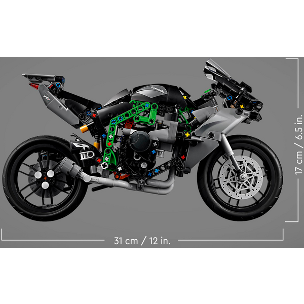 Конструктор LEGO Technic Мотоцикл Kawasaki Ninja H2R 643 детали