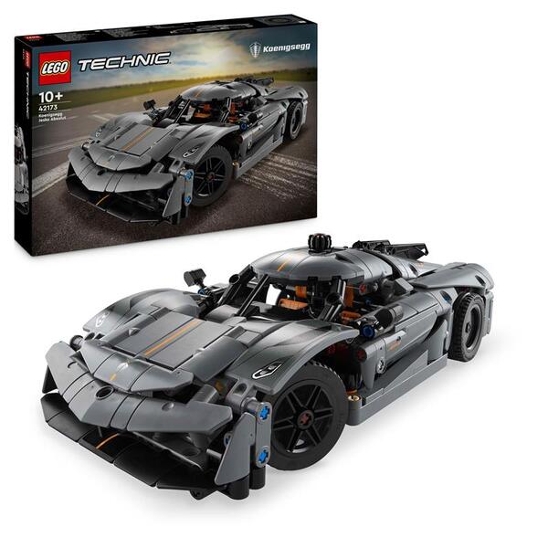 Конструктор LEGO Technic Koenigsegg Jesko Absolut — сірий гіперкар