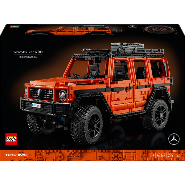 Авто-конструктор LEGO Technic Mercedes-Benz G 500 Professional Line (42177)