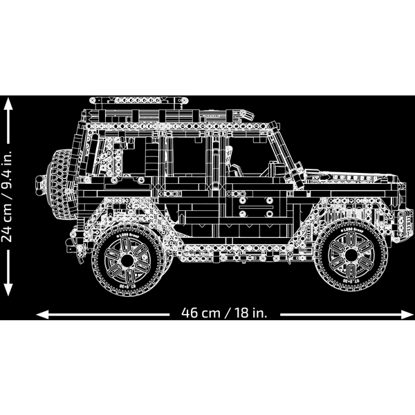 Авто-конструктор LEGO Technic Mercedes-Benz G 500 Professional Line (42177)