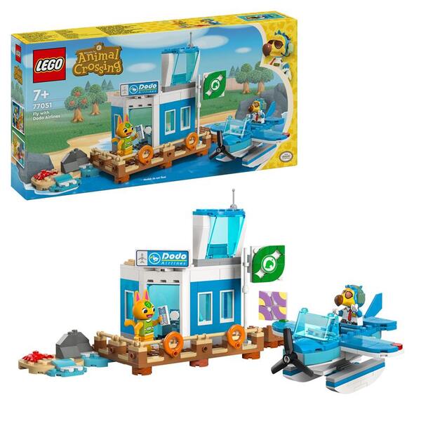 Конструктор LEGO Animal Crossing Літайте з Dodo Airlines 77051