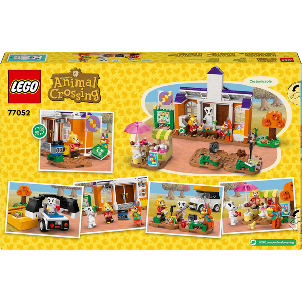 Конструктор LEGO Animal Crossing Концерт К.К. на площади