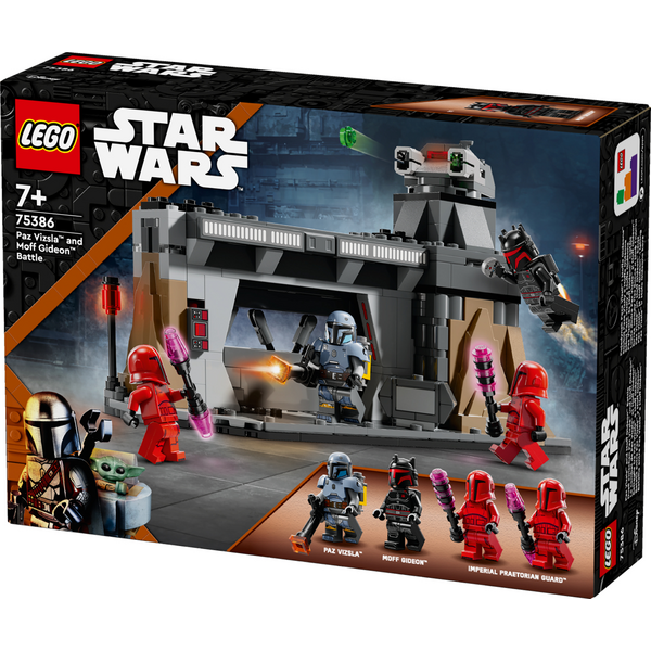 Конструктор LEGO 75386 STAR WARS Бій «Паз Візсла й Мофф Ґідеон»