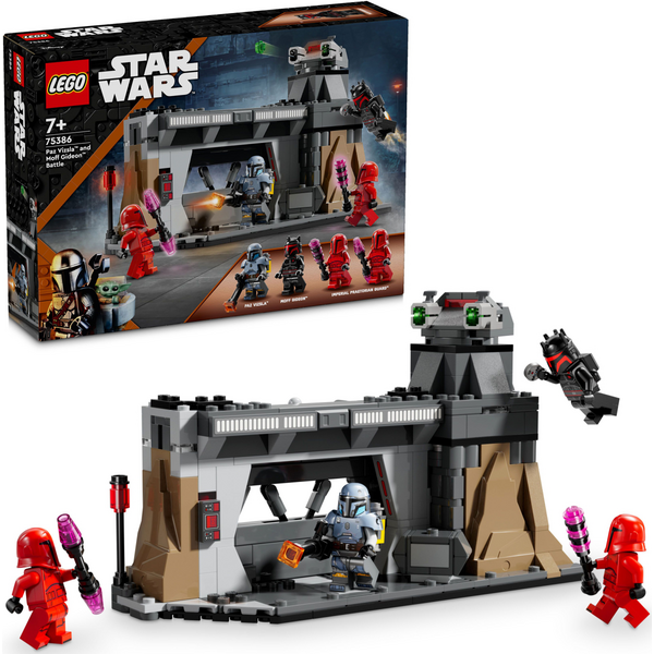 Конструктор LEGO 75386 STAR WARS Бій «Паз Візсла й Мофф Ґідеон»