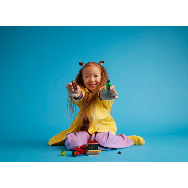 Конструктор LEGO 76287 Залізна Людина на мотоциклі й Галк